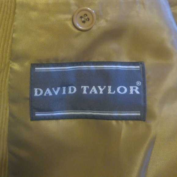 David Taylor Corduroy Blazer - Picture 3 of 5